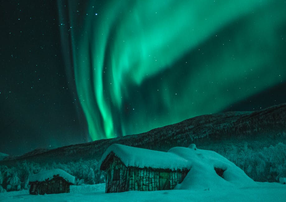 Frozen Cabins in Norway With Igloo-Themed Interiors