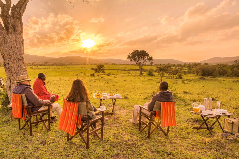 Safari Lodges With Sundowner Decks and Bonfires